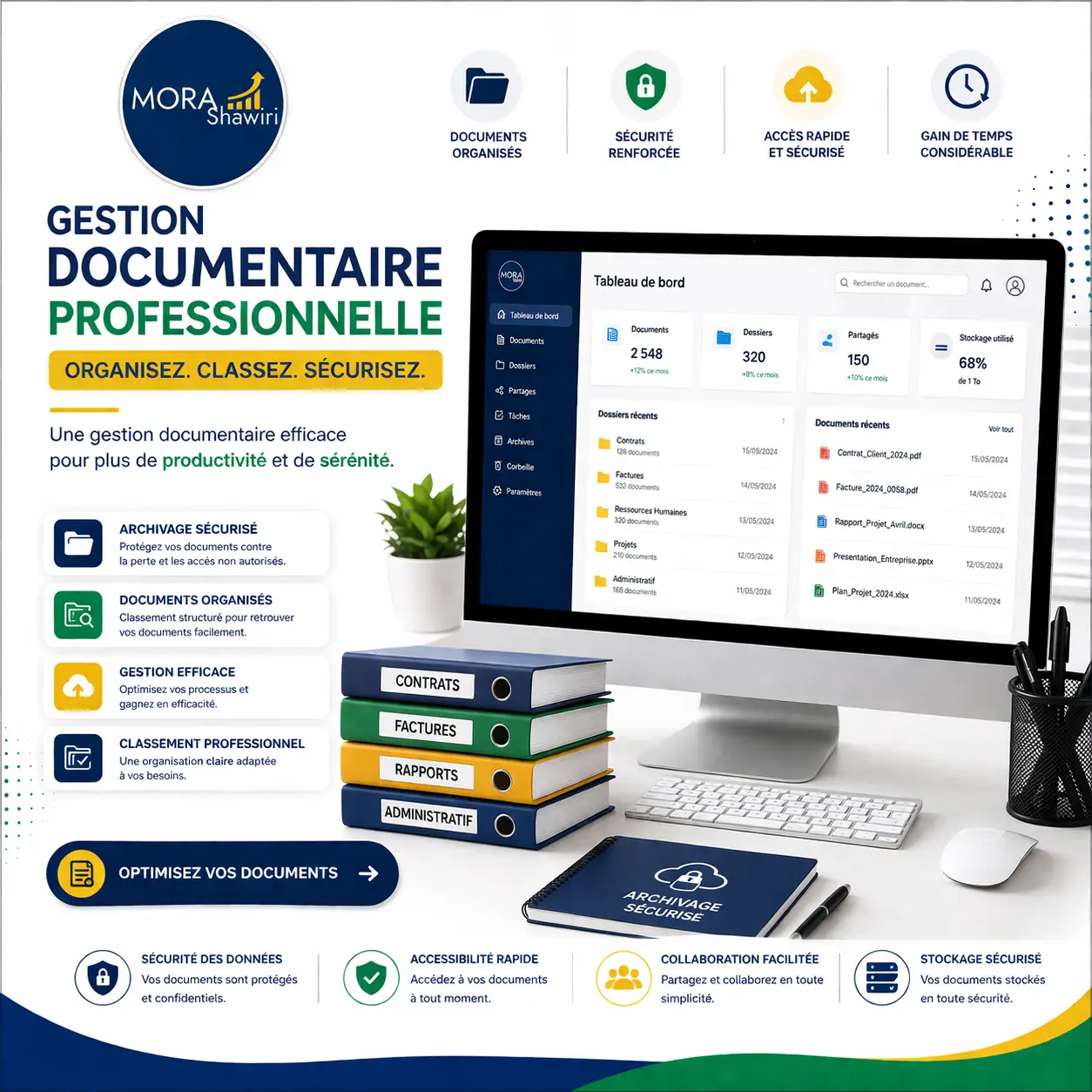 Gestion documentaire professionnelle — MORA Shawiri